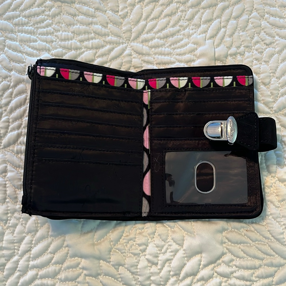 Black Vera Bradley wallet